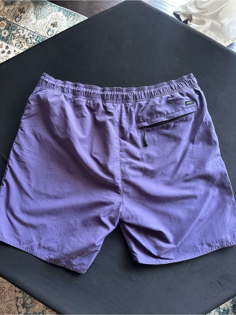 RVCA Lavender Sports Shorts - Picture 4 of 4